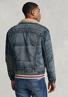 Fleece-Lined Trucker Jacket