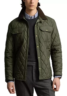 Water-Repellent Quilted Jacket