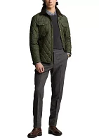 Water-Repellent Quilted Jacket