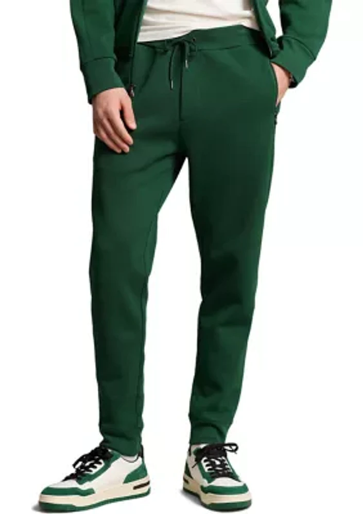 Double-Knit Mesh Jogger Pants