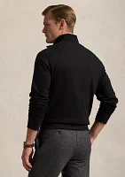 Luxury Jersey Quarter-Zip Pullover