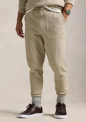 Double Knit Mesh Jogger Pants