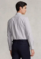 Classic Fit Checked Oxford Shirt