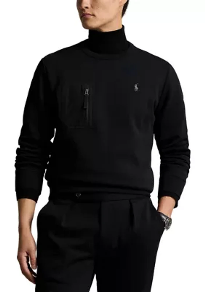 Double Knit Pocket Sweatshirt