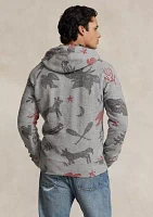 Brushed Fleece Graphic Hoodie