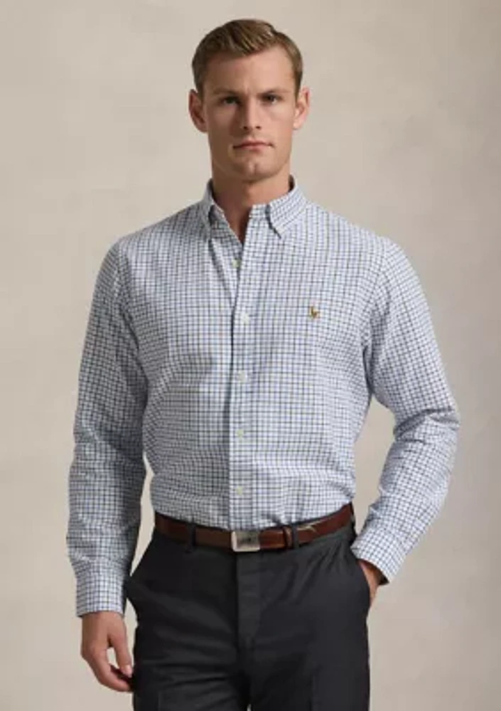 Classic Fit Tattersall Oxford Shirt