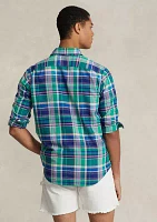 Classic Fit Plaid Oxford Workshirt