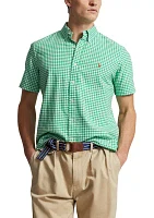 Classic Fit Gingham Oxford Shirt