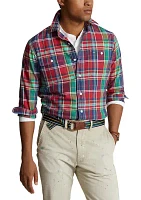 Classic Fit Plaid Oxford Workshirt