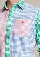 Classic Fit Gingham Oxford Fun Shirt