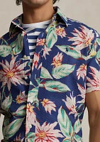 Classic Fit Floral Seersucker Shirt