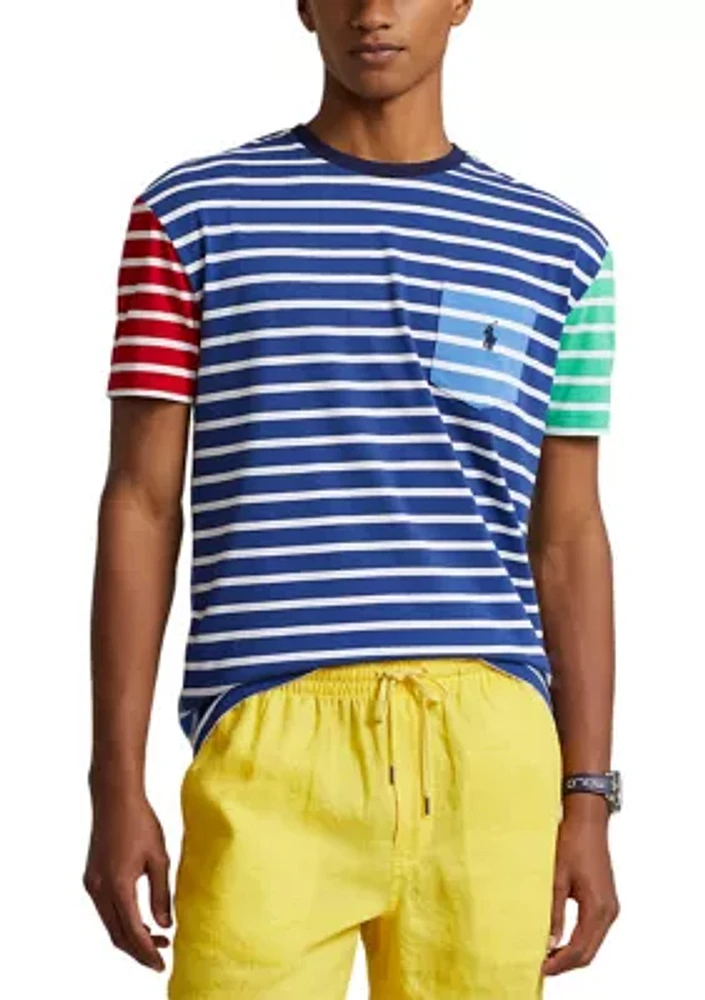 Classic Fit Striped Jersey T-Shirt