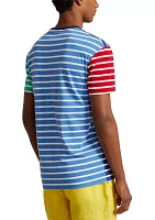 Classic Fit Striped Jersey T-Shirt