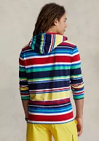 Striped Jersey Hooded T-Shirt