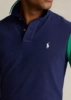 Classic Fit Mesh Polo Shirt