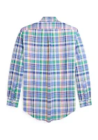 Classic Fit Plaid Performance Shirt