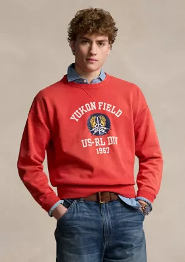 Vintage Fit Fleece Graphic Sweatshirt