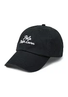 Embroidered Twill Ball Cap