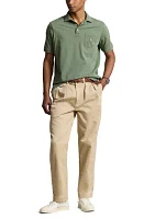 Classic Fit Garment Dyed Polo Shirt