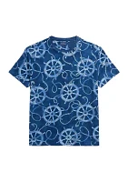 Classic Fit Nautical Jersey T-Shirt