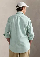 Classic Fit Striped Oxford Shirt