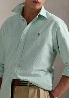 Classic Fit Striped Oxford Shirt
