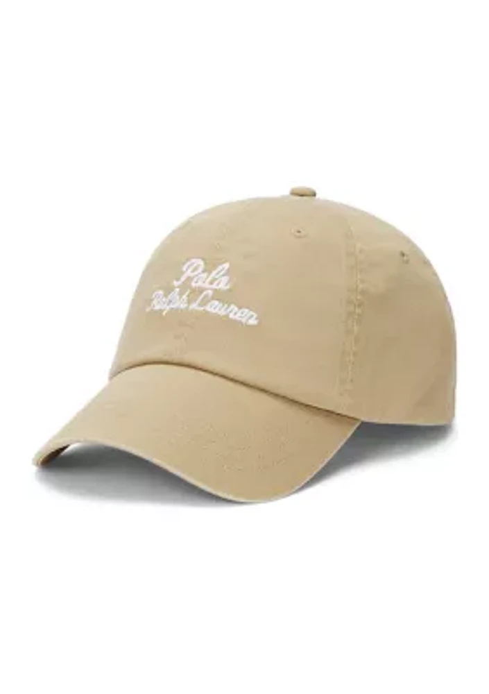 Embroidered Twill Ball Cap