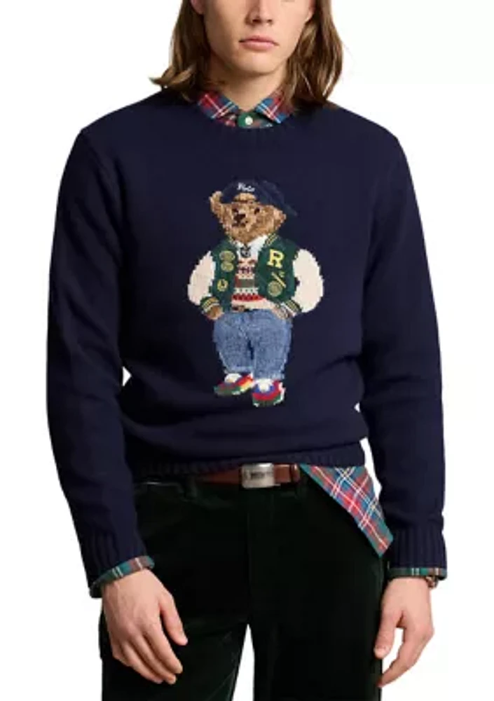 Polo Bear Wool-Cashmere Sweater