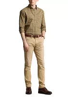 Classic Fit Plaid Twill Shirt