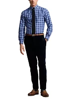 Classic Fit Performance Plaid Shirt