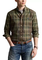 Classic Fit Plaid Performance Shirt