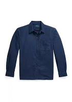 Garment Dyed Oxford Overshirt