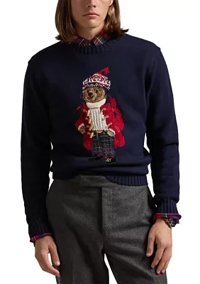 Polo Bear Cotton-Cashmere Sweater