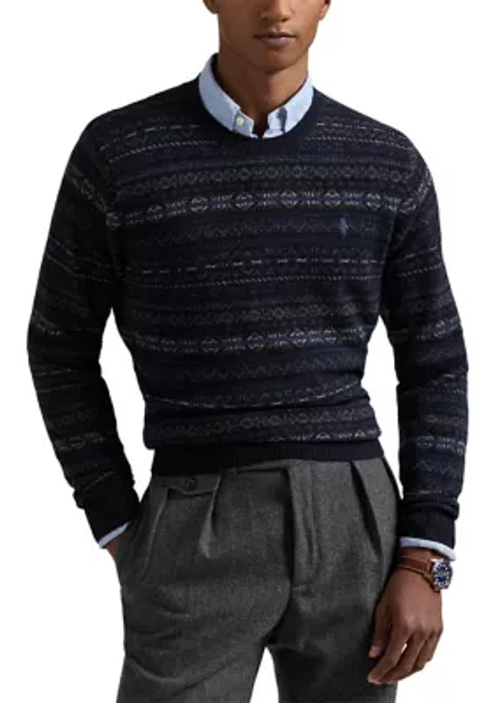 Fair Isle Wool Sweater