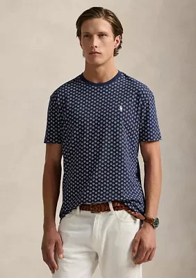 Classic Fit Thistle Print Jersey T-Shirt