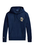 Embroidered Loopback Fleece Hoodie