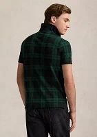 Standard Fit Plaid Polo Shirt