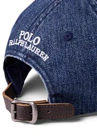 Polo Bear Denim Ball Cap