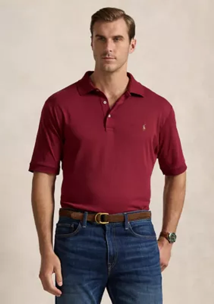 Big & Tall Soft Cotton Polo Shirt