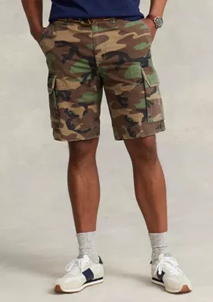 Big & Tall Classic Fit Camouflage Cargo Shorts