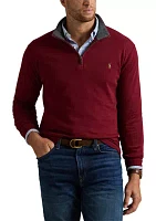 Big & Tall Estate-Rib Quarter-Zip Pullover