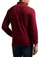 Big & Tall Estate-Rib Quarter-Zip Pullover