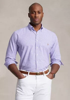 Big & Tall Gingham Oxford Shirt