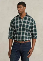 Big & Tall Plaid Twill Shirt