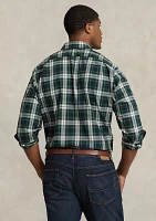 Big & Tall Plaid Twill Shirt