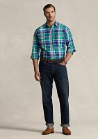 Big & Tall Plaid Oxford Workshirt