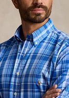 Big & Tall Plaid Performance Shirt