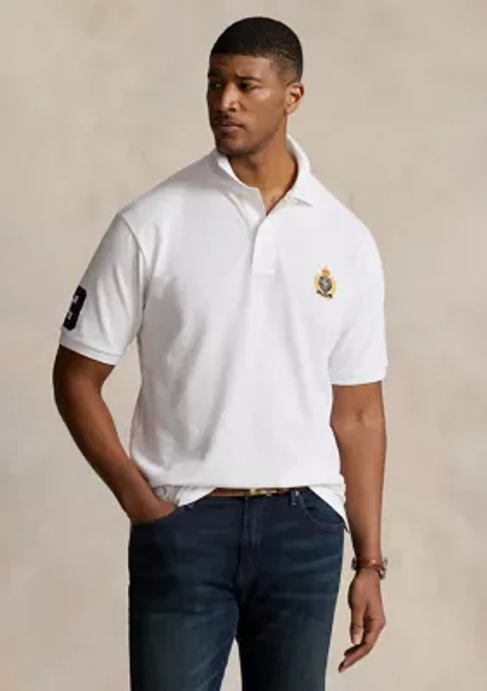 Big & Tall Triple-Pony Mesh Polo Shirt