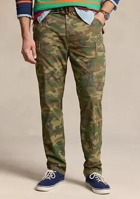 Big & Tall Classic Fit Camo Canvas Cargo Pants