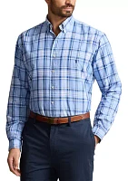 Big & Tall Plaid Oxford Shirt